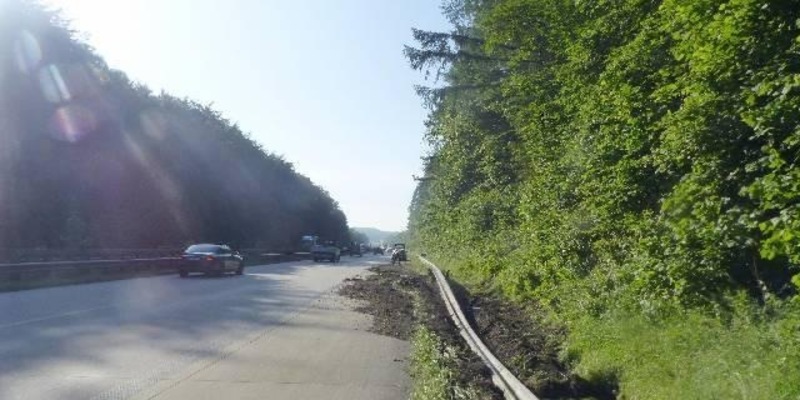 POL-CUX: Sattelzug kommt auf der BAB von der Fahrbahn ab - Fahrzeugführer vermutlich übermüdet und hat offenen Haftbefehl (Lichtbild in der Anlage) - Foto: presseportal.de