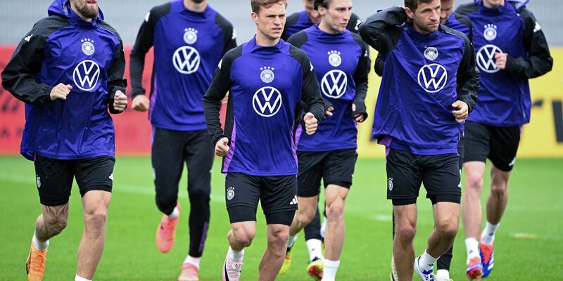 Die DFB-Profis sind in ihrem EM-Quartier in Herzogenaurach angekommen. - Foto: Federico Gambarini/dpa