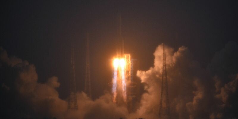 Am 3. Mai hatte die «Chang'e 6» ihre auf 53 Tage angesetzte Mondmission begonnen. - Foto: Guo Cheng/Xinhua/dpa