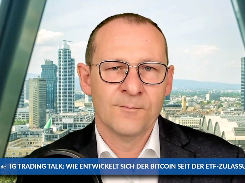 Christian Henke (Onlinebroker IG): Der Bitcoin ist als neue Anlageklasse im Aufwärtstrend - Foto: inside-wirtschaft.de