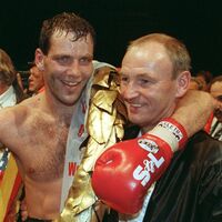 Box-Trainer Manfred Wolke (r) machte Henry Maske zum Champion. - Foto: picture alliance / dpa
