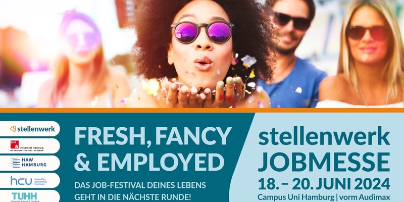 Nach sensationellem Erfolg: 15. stellenwerk Jobmesse der Hamburger Hochschulen startet am 18. Juni - Foto: presseportal.de