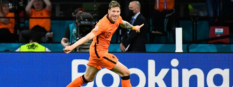 Torjäger Wout Weghorst erhöhte für die Niederlande zum zwischenzeitlichen 2:0. - Foto: Piroschka Van De Wouw/Pool Reuters/AP/dpa