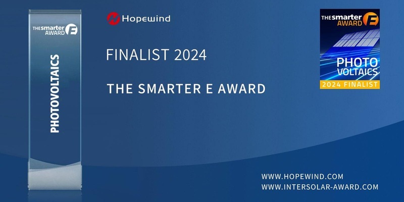 Hopewind auf der Bloomberg New Energy Finance Tier 1-Liste und als einziges chinesisches Wechselrichterunternehmen auf der Intersolar vertreten - ebenso nominiert für die Shortlist des Smarter E Award - Foto: presseportal.de