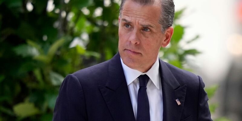 Joe Bidens Sohn Hunter Biden trifft am Bundesgericht in Wilmington ein. - Foto: Matt Slocum/AP/dpa