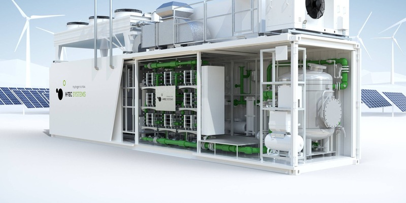 H-TEC SYSTEMS stellt Lösungen für grünen Wasserstoff auf der 'The smarter E Europe' vor - Foto: presseportal.de