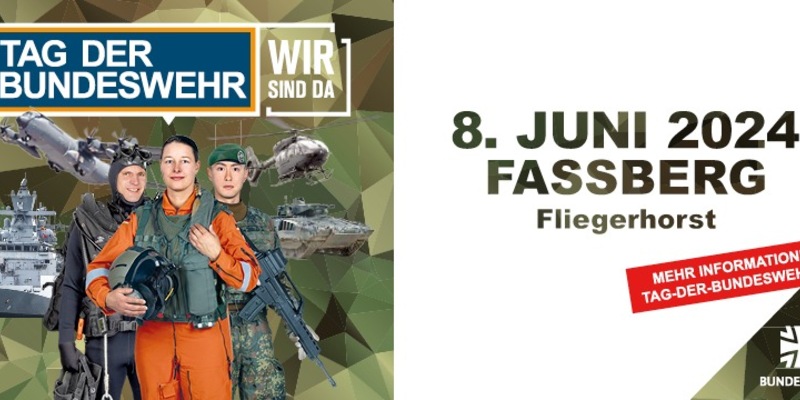 Bundesminister der Verteidigung besucht Tag der Bundeswehr in Faßberg / Am 8. Juni 2024 lädt die Truppe deutschlandweit an neun Standorten zum Tag der Bundeswehr unter dem Motto 'Wir sind da` ein. - Foto: presseportal.de