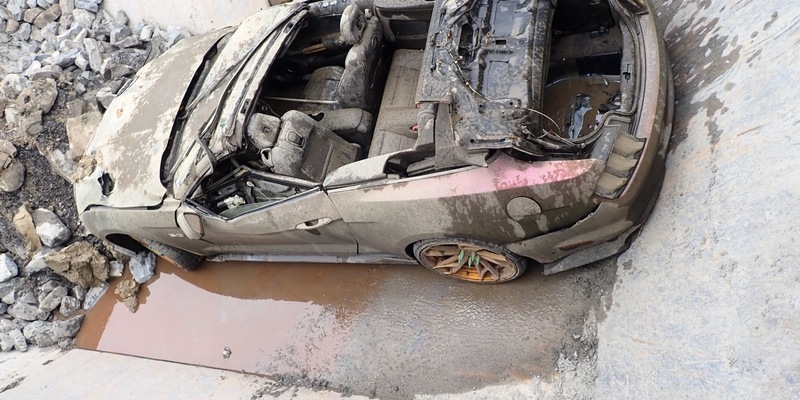POL-DU: Bergkamen/Duisburg/Recklinghausen: Geklauter Ford-Mustang im Kanal versenkt - Foto: presseportal.de