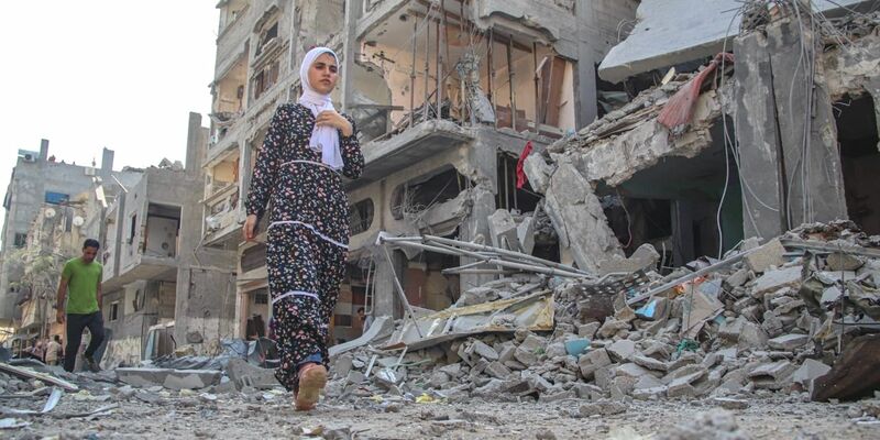 Die islamistische Hamas sei immer noch stark. Israel hat sich zum Ziel gesetzt, die Terrororganisation militärisch zu zerschlagen. Die Bevölkerung im Gazastreifen leidet. - Foto: Hashem Zimmo/TheNEWS2 via ZUMA Press Wire/dpa