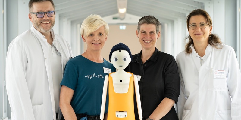 Klinikum Frankfurt (Oder) setzt als erstes deutsches Krankenhaus den innovativen Roboter Navel ein - Foto: presseportal.de