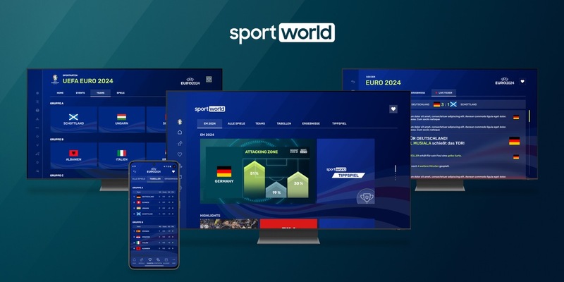 Weltweiter Launch: Sportworld bringt innovative, datenbasierte FAST-Sender zur EURO 2024 auf den Markt - Foto: presseportal.de