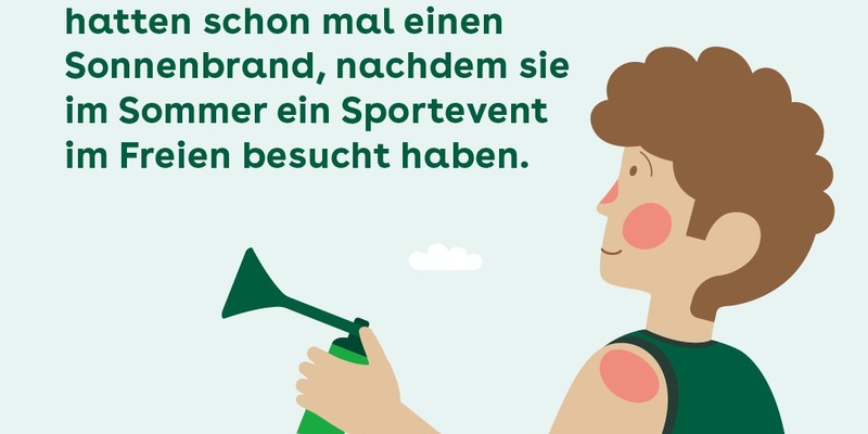 AOK-Umfrage zu Public Viewing und Stadionbesuch: Nur 47 Prozent packen Sonnencreme ein - Foto: presseportal.de