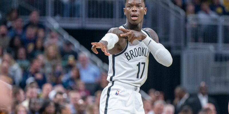 Die Brooklyn Nets sind bereits die siebte NBA-Station von Dennis Schröder. - Foto: Doug McSchooler/AP/dpa