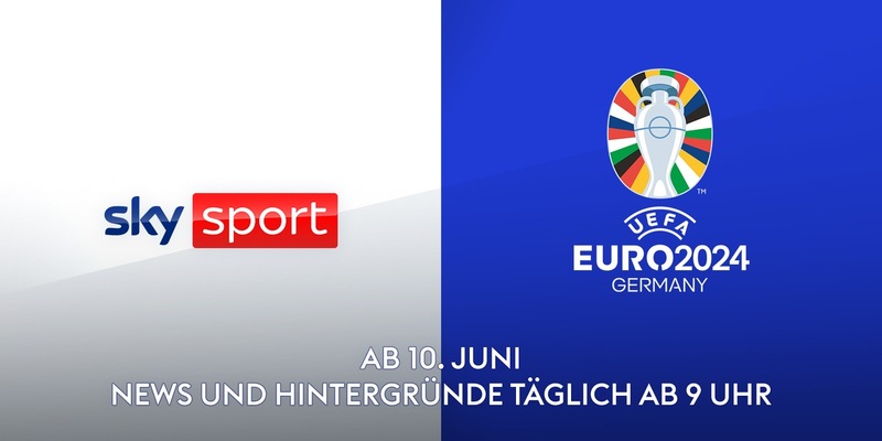 Ein internationales Reporterteam, ausgeweitete Sendezeiten auf Sky Sport News, alle DFB-Pressekonferenzen live sowie Highlights aller Spiele der UEFA EURO 2024(TM) bei Sky Sport - Foto: presseportal.de