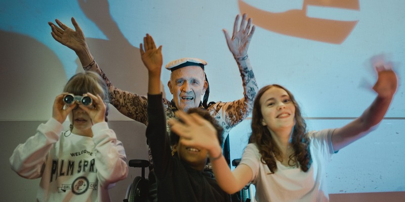 Die Anprobe. Erinnern in Zeiten des Vergessens / Premiere des Theaterensembles PAPILLONS am 28. Juni 2024 im F2 Theater im Pflegewohnheim - Foto: presseportal.de