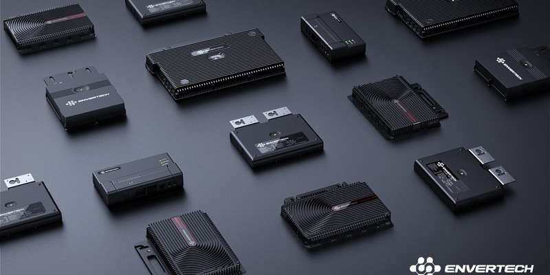 Envertech zeigt auf der Intersolar 2024 neue Mikrowechselrichter / Neues schwarzes Design, Bluetooth-Unterstützung und je nach Modell 2 oder 4 MPPT-Kanäle - Foto: presseportal.de