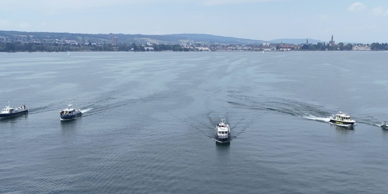 HZA-SI: Zollboot Haltnau in Konstanz feierlich in Dienst gestellt / Neues Einsatzboot für Zollkontrollen auf dem Bodensee - Foto: presseportal.de