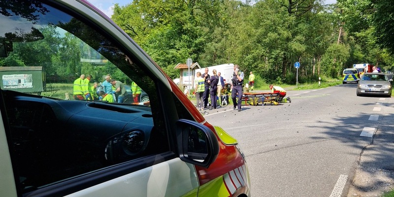 FW Bocholt: Verkehrsunfall mit drei verletzten Personen - Foto: presseportal.de