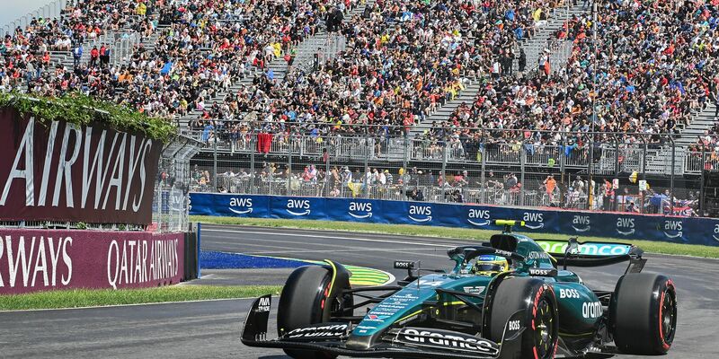 Der Spanier Fernando Alonso war beim Freien Training in Montrwal der Schnellste. - Foto: Graham Hughes/The Canadian Press/AP/dpa