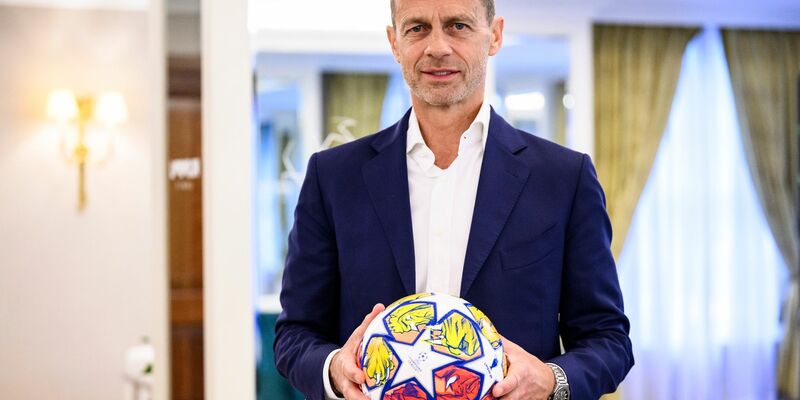 UEFA-Präsident Aleksander Ceferin sorgt sich bei der EM um die Sicherheit. - Foto: Tom Weller/dpa