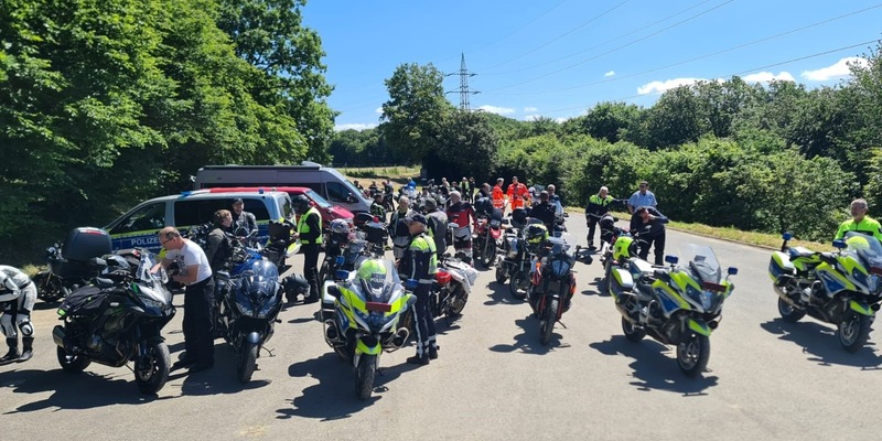 POL-DN: PoliTour Eifel 2024 - Die Biker-Ausfahrt mit der Polizei Düren - Foto: presseportal.de