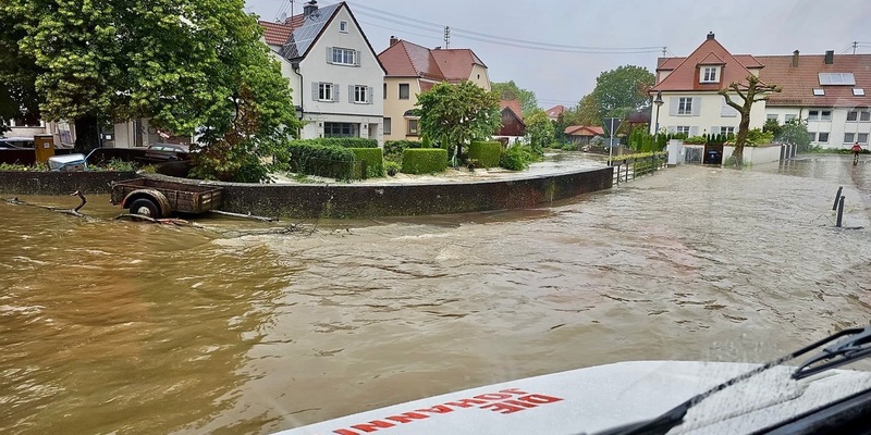 Johanniter im Hochwassereinsatz - Foto: presseportal.de