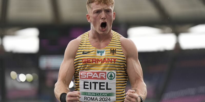 Liegt nach acht Disziplinen auf Platz sechs: Manuel Eitel. - Foto: Michael Kappeler/dpa