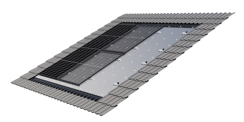 S:FLEX präsentiert neues Indachsystem INmount auf der The smarter E Europe 2024 - Foto: presseportal.de