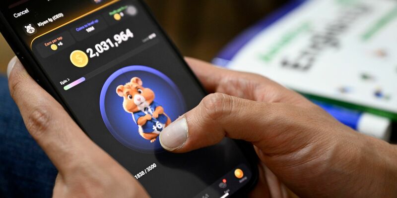 Hamster Kombat lockt mit Hoffnungen auf eine neue Kryptowährung. - Foto: Aref Taherkenareh/dpa