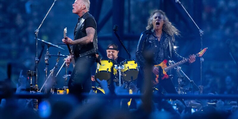 Metallica-Auftritt im Olympiastadion in München. - Foto: Sven Hoppe/dpa