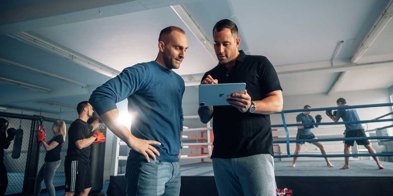 Falk Berberich und Robin Baumann von der BB Kampfsport GmbH: Von den großen Vorteilen der Kampfkunst soll jeder profitieren können - Foto: presseportal.de