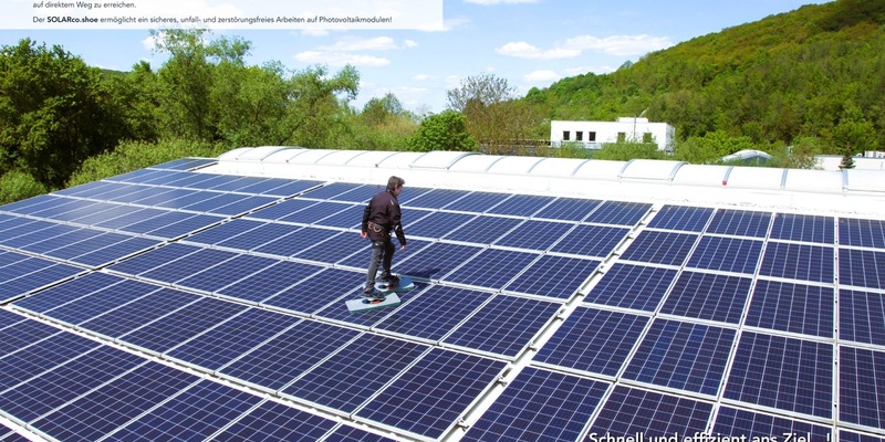 SOLARco.shoe - In Zukunft begehen Sie Solarmodule! - Foto: presseportal.de