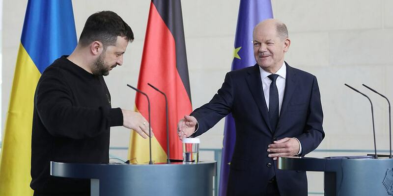 Wolodymyr Selenskyj und Olaf Scholz (Archiv) - Foto: über dts Nachrichtenagentur