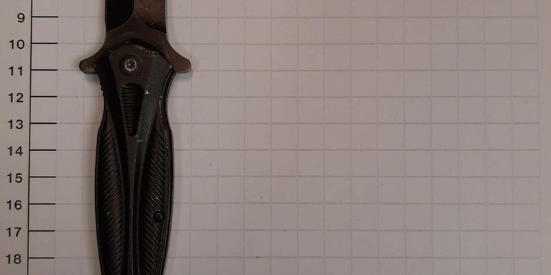 BPOL NRW: Bundespolizei stellt bei 18-Jährigem Einhandmesser sicher - Foto: presseportal.de