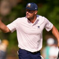 Bryson DeChambeau führt die US Open vor der Finalrunde an. - Foto: Frank Franklin II/AP/dpa