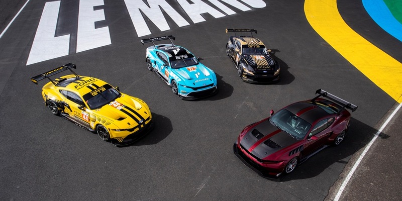 Korrektur: Ford stellt in Le Mans den neuen Mustang GTD mit neuem Performance-Paket und fahrerorientiertem Cockpit vor - Foto: presseportal.de