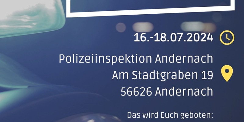 POL-PPKO: Schnupperpraktikum bei der Polizeiinspektion Andernach - Foto: presseportal.de