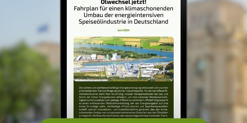 Ölmühlen fordern politische Unterstützung für Transformation - Foto: presseportal.de