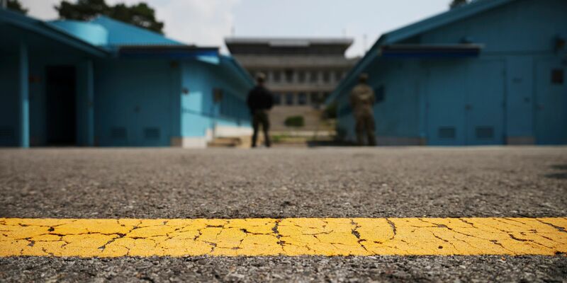 Die demilitarisierte Zone bildet bis heute die De-facto-Grenze zwischen Nord- und Südkorea. - Foto: Kim Hong-Ji/Pool ReutersPool Reuters/AP