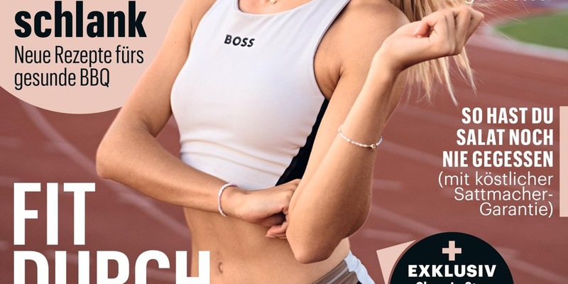 Alica Schmidt im Olympia-Special von Women's Health: Ob Training oder Wettkampf - ich will immer mein Bestes geben. - Foto: presseportal.de