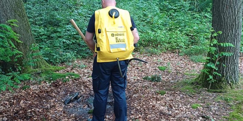 FW-EN: Wetter - Kleinbrand im Waldgebiet am Harkortberg - Foto: presseportal.de