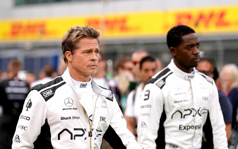 Der Rennsportfilm «F1» mit Brad Pitt hat Chancen auf einen Preis von Hollywoods Produzentenverband. (Archivbild)  - Foto: Tim Goode/Press Association/dpa