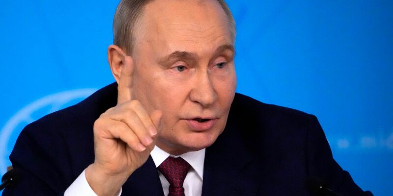 Der russische Präsident Wladimir Putin: Sein Besuch in Nordkorea soll bis Mittwoch dauern. - Foto: Alexander Zemlianichenko/AP/dpa