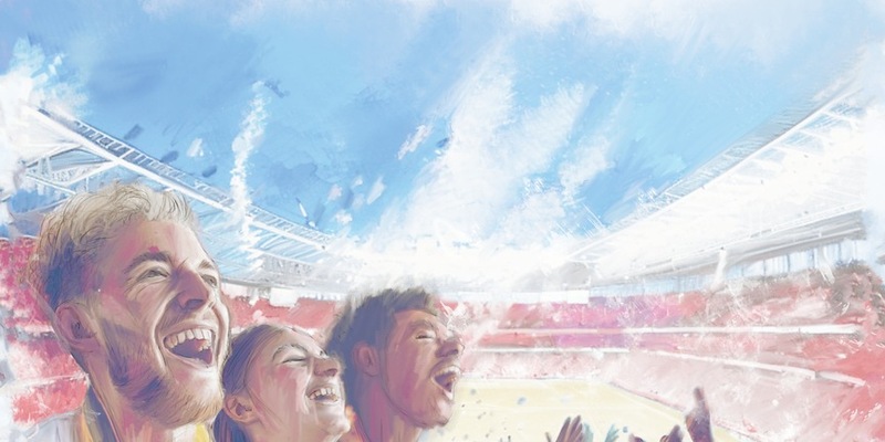 Größter Fußball-Chor Europas in der Berliner Fan Zone - in Vielfalt vereint oder You´ll never sing alone - Foto: presseportal.de