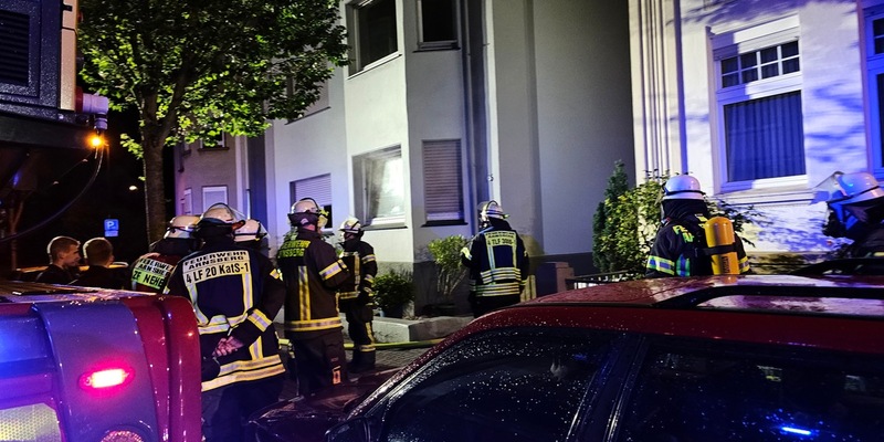 FW-AR: Brandeinsatz in der Robert-Koch-Straße in Neheim - Foto: presseportal.de