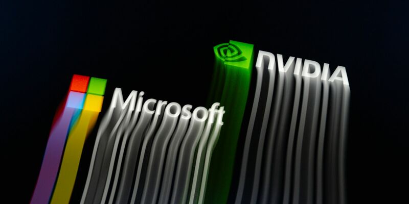 Chips von Nvidia spielen eine Schlüsselrolle für Software mit Künstlicher Intelligenz. Der KI-Boom macht auch Aktien von Microsoft populär. - Foto: Andre M. Chang/ZUMA Press Wire/dpa