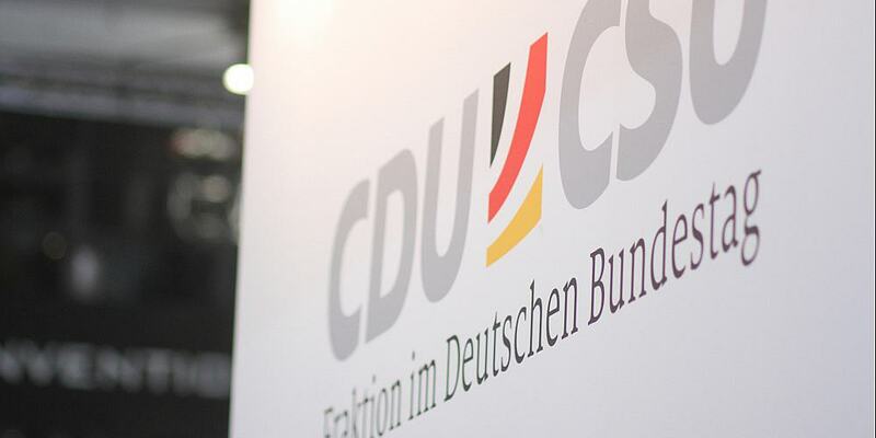 Logo der CDU/CSU-Fraktion im Bundestag (Archiv) - Foto: über dts Nachrichtenagentur