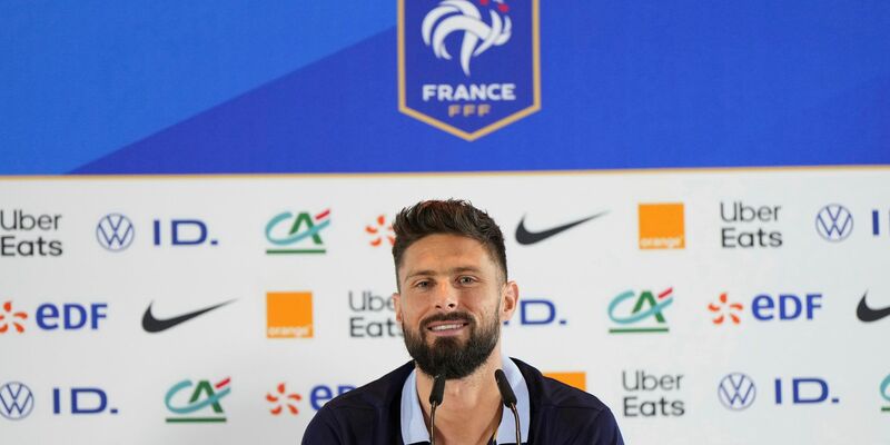 Für Olivier Giroud als Mbappé-Ersatz spricht viel. - Foto: Hassan Ammar/AP/dpa