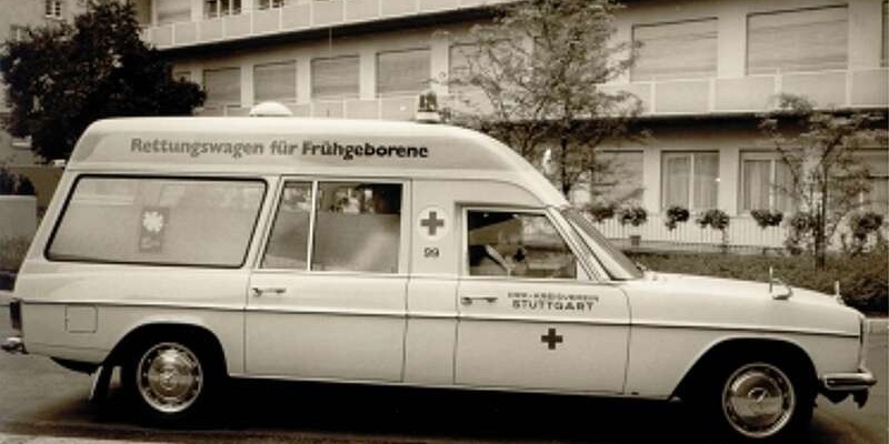 Zum 25. Juni 2024: 50 Jahre Baby-Notarztwagen / Eine Erfindung für die Kleinsten feiert Geburtstag - Foto: presseportal.de