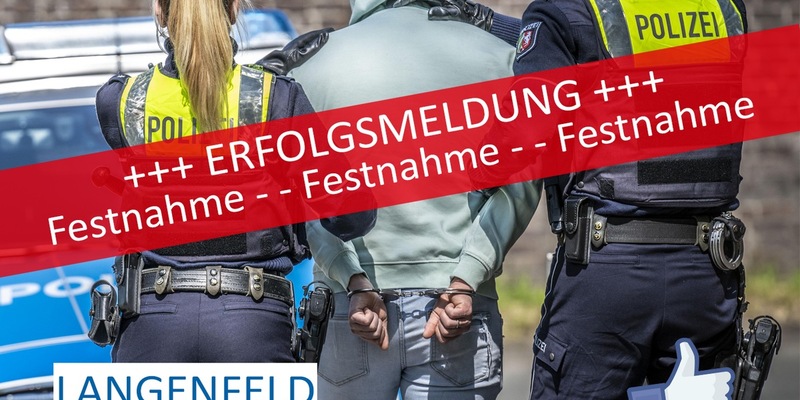 POL-ME: Nach versuchtem Tötungsdelikt: Polizei fasst Tatverdächtigen - Langenfeld / Köln - 2406066 - Foto: presseportal.de